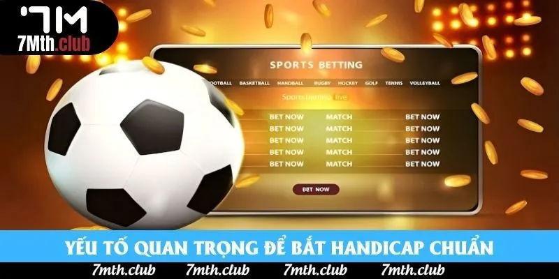 Yếu tố quan trọng để bắt Handicap chuẩn Yếu tố quan trọng để bắt Handicap chuẩn