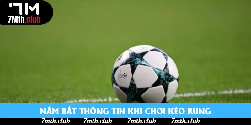 Nắm bắt thông tin khi chơi kèo rung Nắm bắt thông tin khi chơi kèo rung