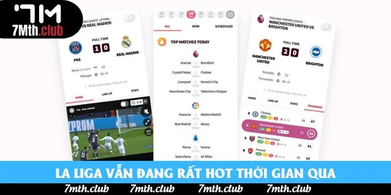 La Liga vẫn đang rất hot thời gian qua La Liga vẫn đang rất hot thời gian qua