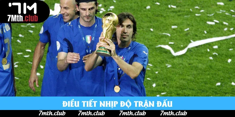 Pirlo trở thành nhà vô địch World Cup vào năm 2006 Pirlo trở thành nhà vô địch World Cup vào năm 2006