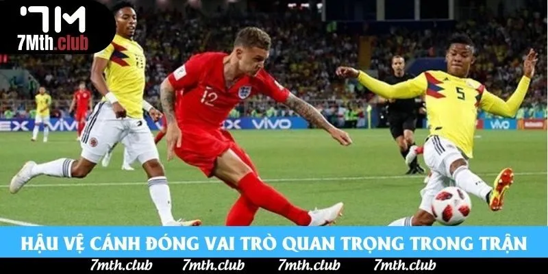 Hậu vệ cánh đóng vai trò quan trọng trong trận bóng Hậu vệ cánh đóng vai trò quan trọng trong trận bóng